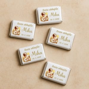 darila za obhajilo male čokoladice