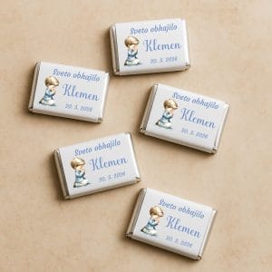 mini čokoladice darila za obhajilo